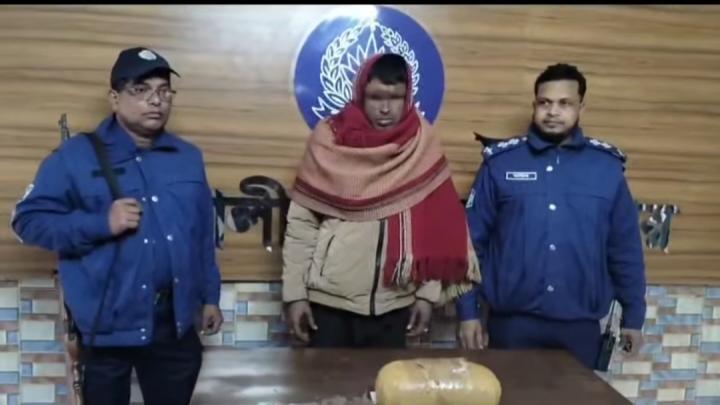 দৃষ্টি প্রতিবন্ধির আড়ালে ভয়াবহ মাদকের কারবার, মাদকসহ কাঁনা মিজান আটক